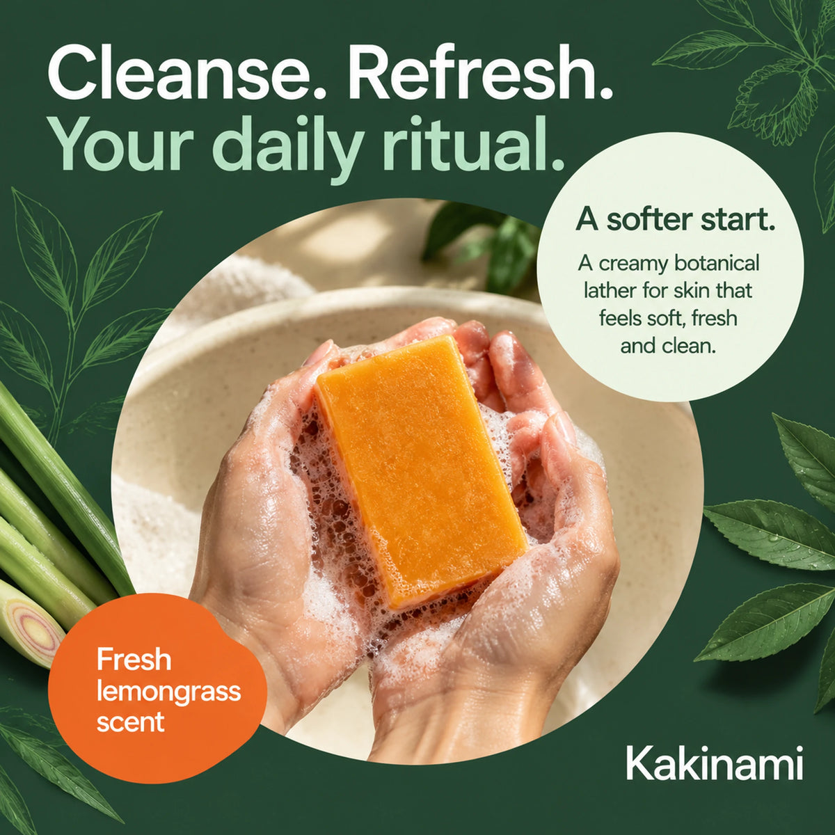 Kakinami Persimmon Soap