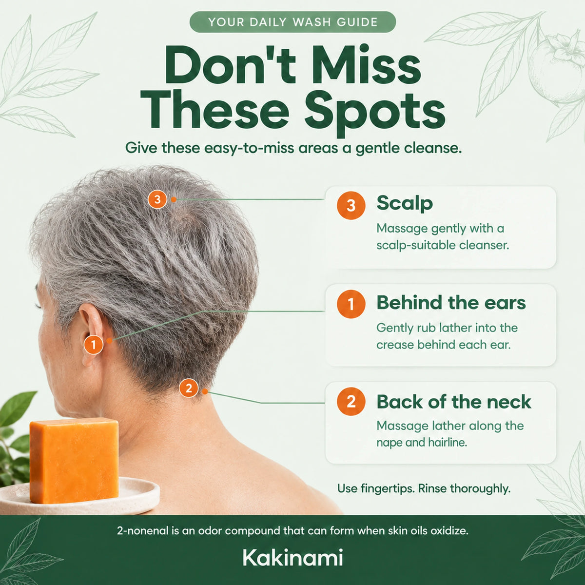 Kakinami Persimmon Soap